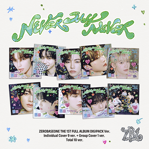 ZEROBASEONE - NEVER SAY NEVER [DIGIPACK VER. - RANDOM COVER]