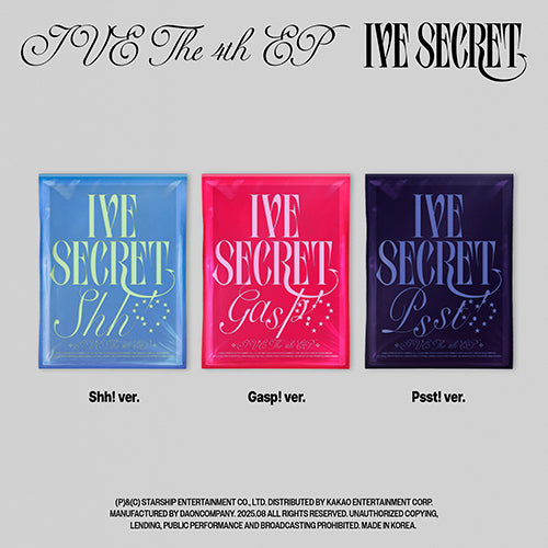 IVE - IVE SECRET [RANDOM COVER]