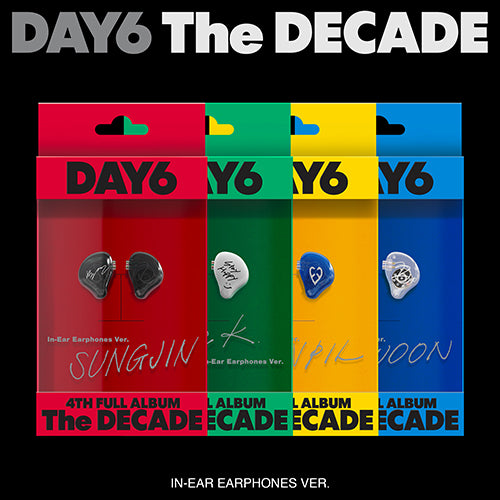 DAY6 - THE DECADE [IN-EAR EARPHONES VER. - RANDOM COVER]