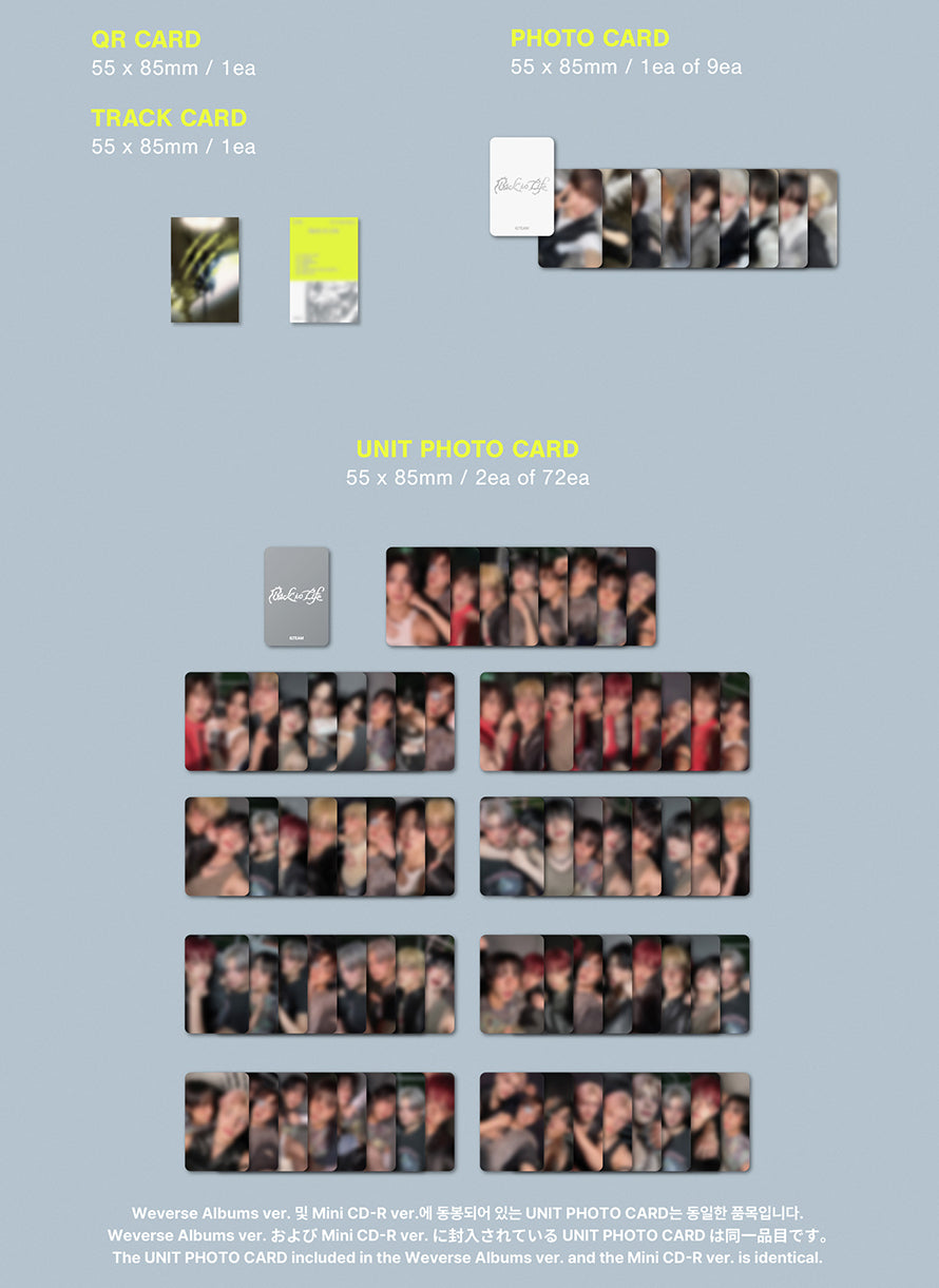 &TEAM - BACK TO LIFE [PHOTOCARD BOX (WEVERSE ALBUMS VER.)]