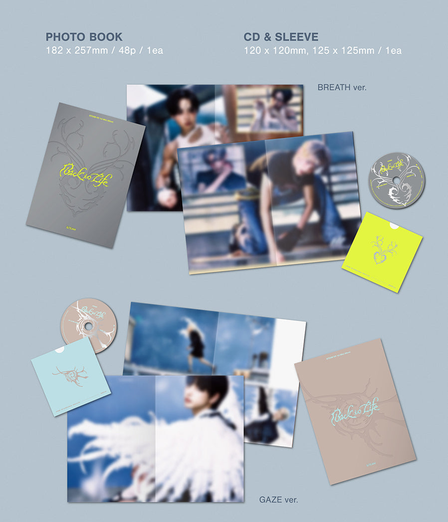 &TEAM - BACK TO LIFE [RANDOM COVER]