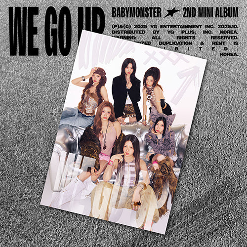 BABYMONSTER - WE GO UP [PASTKARTES VER.]