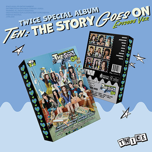 TWICE - TEN: THE STORY GOES ON [EPISODE VER. - RANDOM COVER]