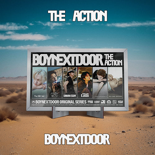 BOYNEXTDOOR - THE ACTION [FRAME VER. - RANDOM VĀKS]
