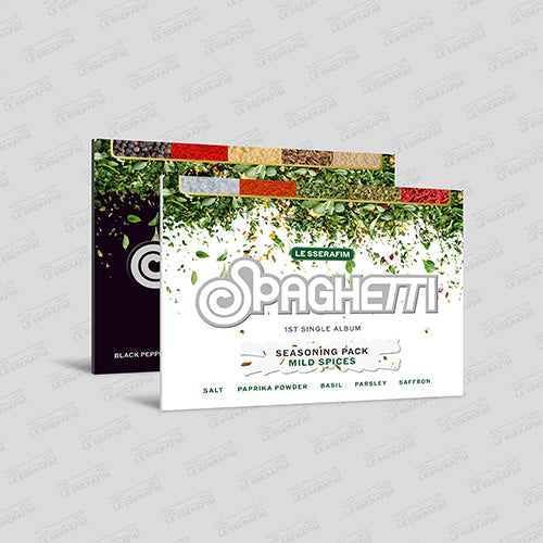 LE SSERAFIM - SPAGHETTI [WEVERSE ALBUMA VER. - RANDOM VĀKS]