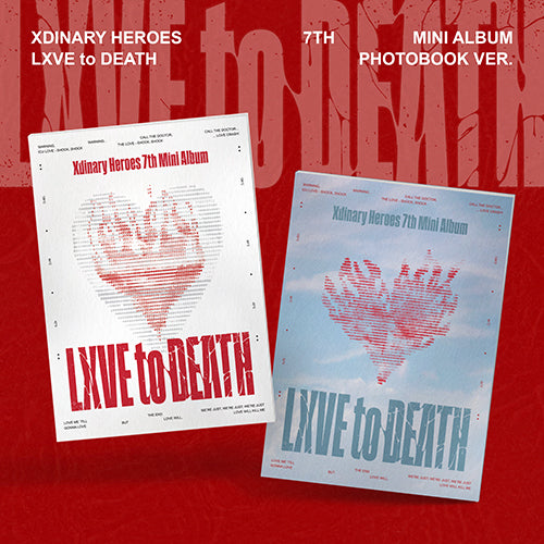 XDINARY HEROES - LXVE T0 DEATH [FOTOGRĀMATAS VER. - RANDOM VĀKS]