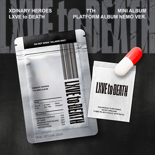 XDINARY HEROES - LXVE TO DEATH [PLATFORM ALBUMA NEMO VER.]