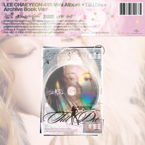 LEE CHAEYEON - TILL I DIE [ARCHIVE BOOK VER.]