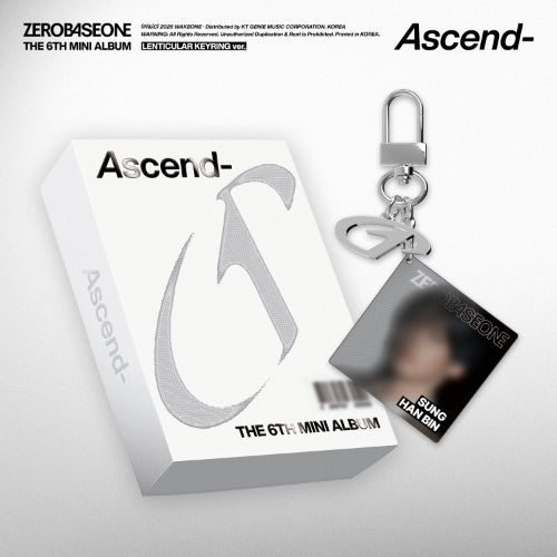ZEROBASEONE - ASCEND- [LENTICULAR KEYRING VER.]