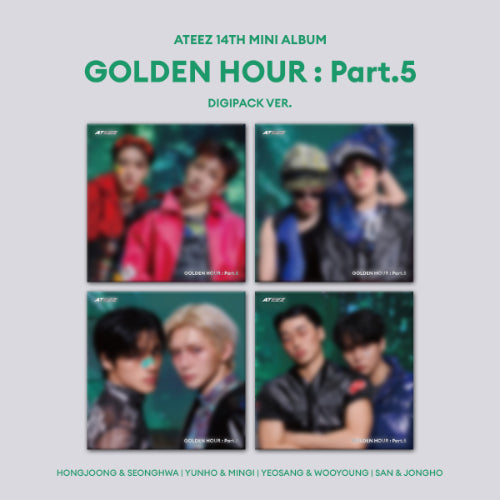 ATEEZ - GOLDEN HOUR : PART.5 [DIGIPACK UNIT VER.]