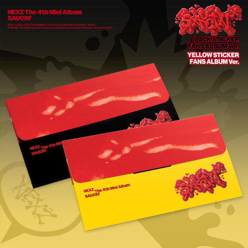NEXZ - SAUCIN' [STICKER FANS ALBUM VER.]