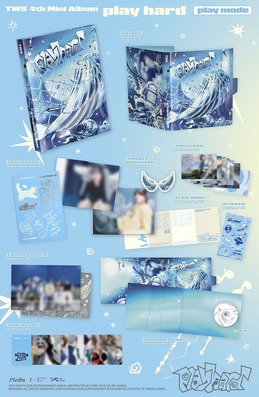 TWS - PLAY HARD [RANDOM VĀKS]