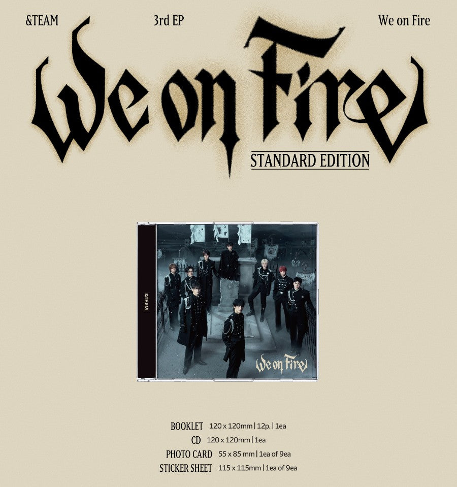 &TEAM - WE ON FIRE [STANDART EDITION]