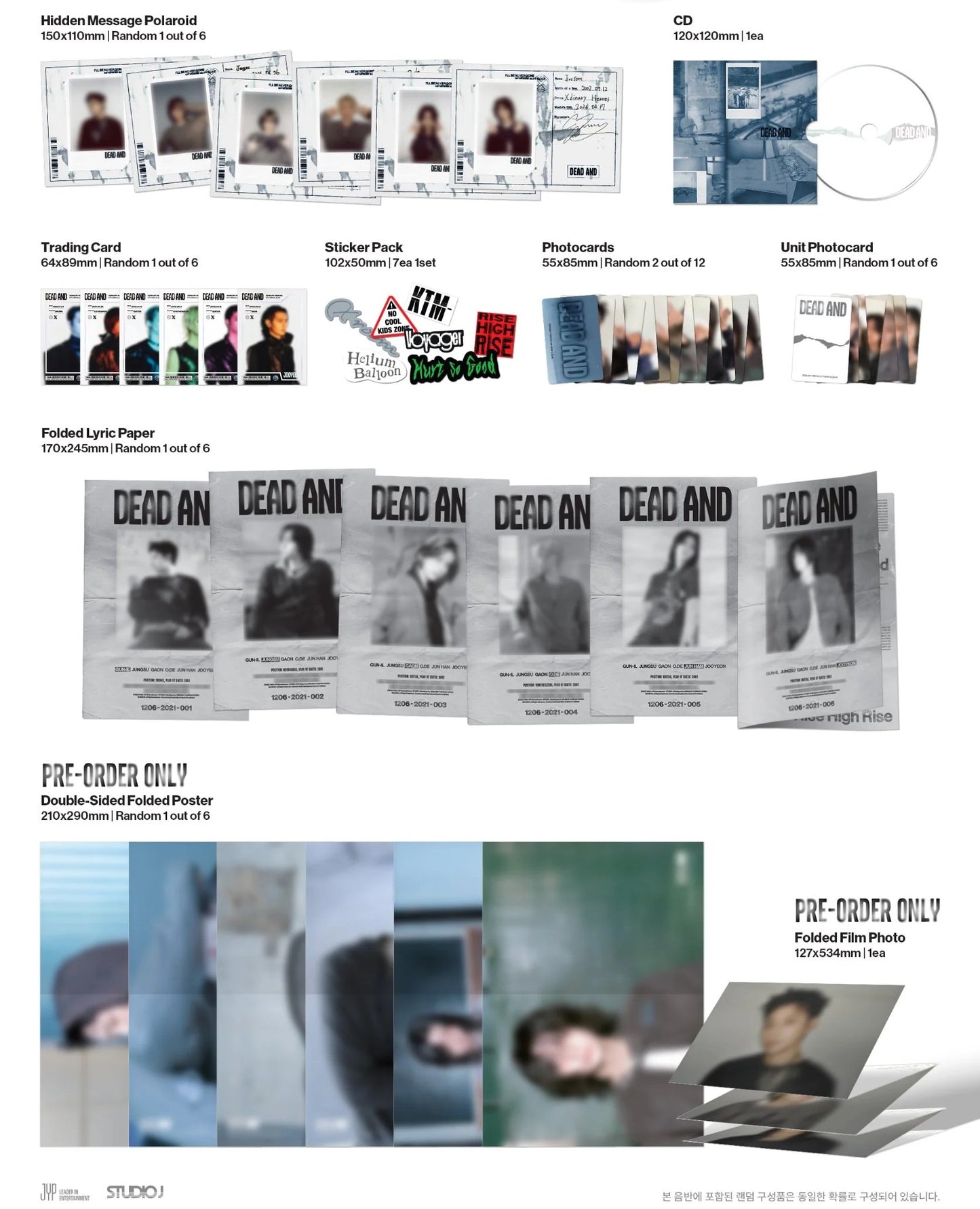 XDINARY HEROES - DEAD AND [PHOTOBOOK VER.]