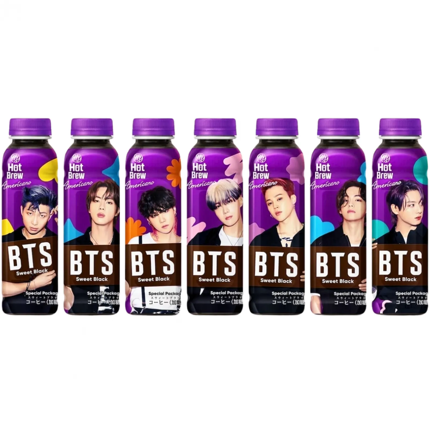 HY BTS HOT BREW SWEET BLACK COFFEE