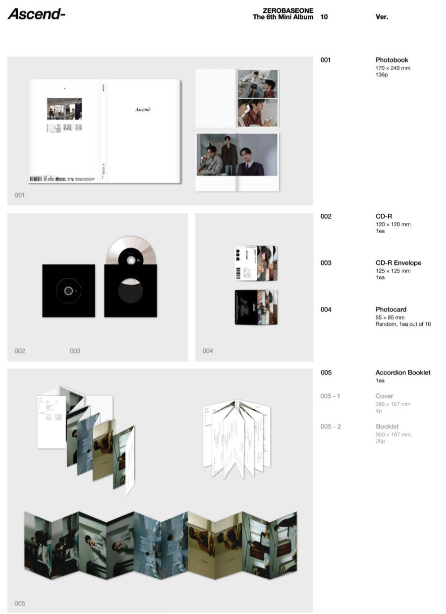 ZEROBASEONE - ASCEND- [PHOTOBOOK VER.]